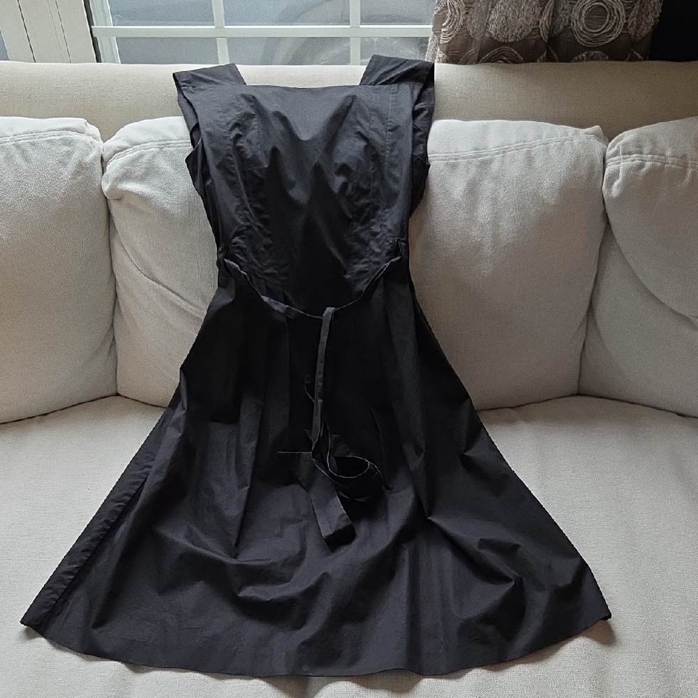 Theory Black Midi Dress